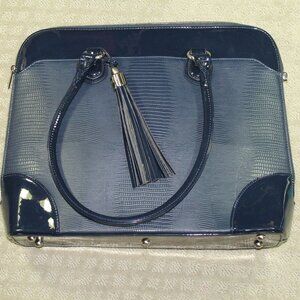 My Best Friend is a Bag Charli 13 inch Laptop Shoulder Bag - Navy Blue NWOT